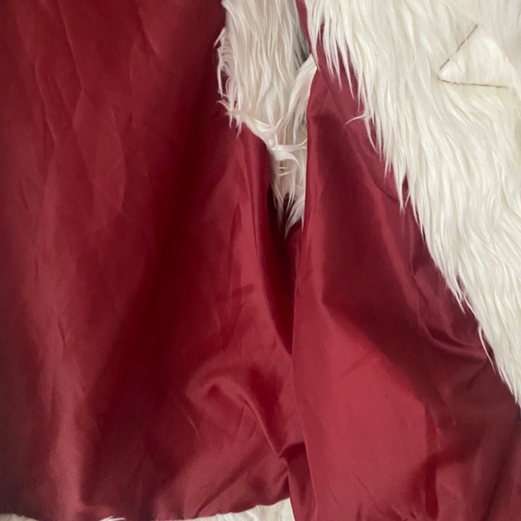 Studio Ghibli Princess Mononoke Faux mohair hooded vest size MED cosplay women's - Picture 4 of 10